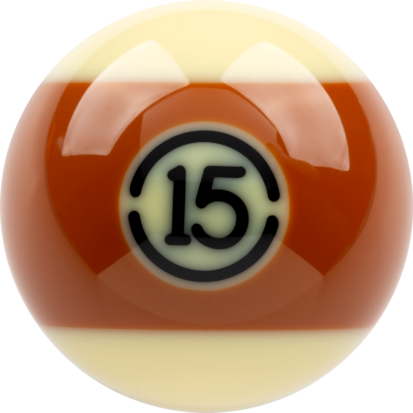 Aramith Tournament TV Replacement Ball – #15 | Golden Break Billiards